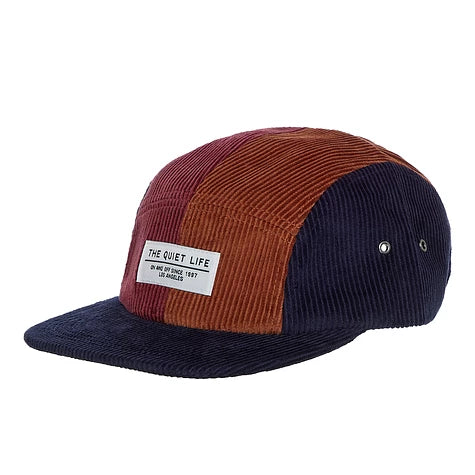 CHUNKY CORD CONTRAST 5 PANEL CAMPER HAT