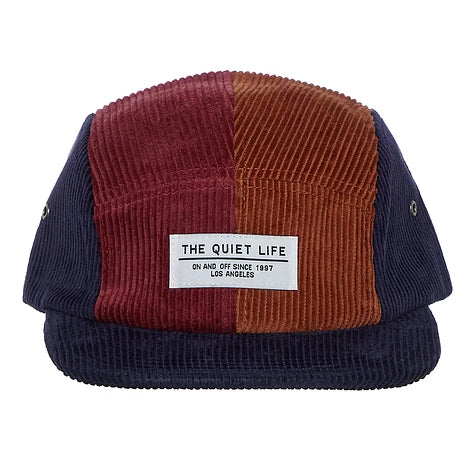 CHUNKY CORD CONTRAST 5 PANEL CAMPER HAT